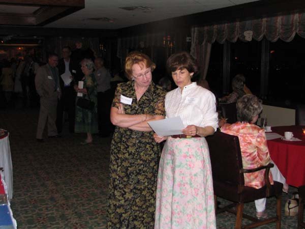 Ouida McWilliams Moore and Kaye Wilcox